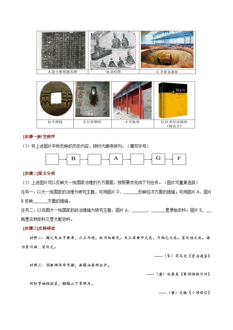 重难点专题01 中国古代的政治和经济-2024年中考历史【热点·重点·难点】专练（上海专用）02