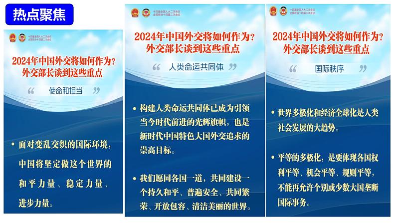 2024年中考历史复习——时政热点 热点专题05 中国的对外交往（课件）04