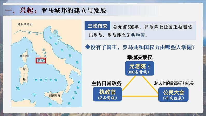 第5课 罗马城邦和罗马帝国 课件----2023-2024学年部编版历史九年级上册07