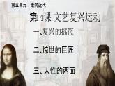 第14 课文艺复兴运动 课件2023-2024学年部编版历史九年级上册