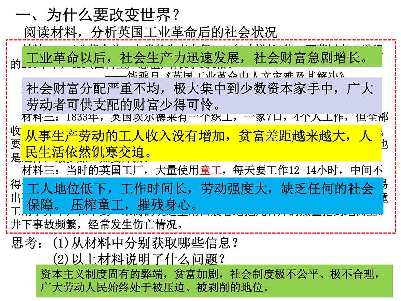 第21 课马克思主义的诞生和国际共产主义运动的兴起 课件2023-2024学年部编版历史九年级上册04