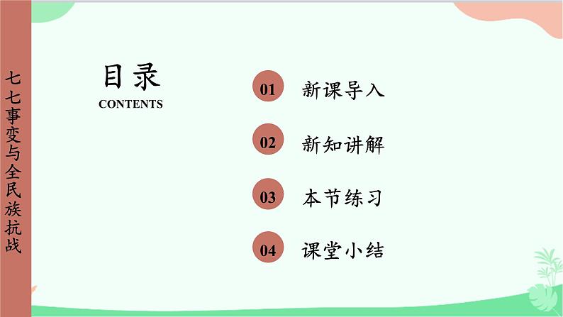 统编版历史八年级上册 第19课 七七事变的全民族抗战课件第2页