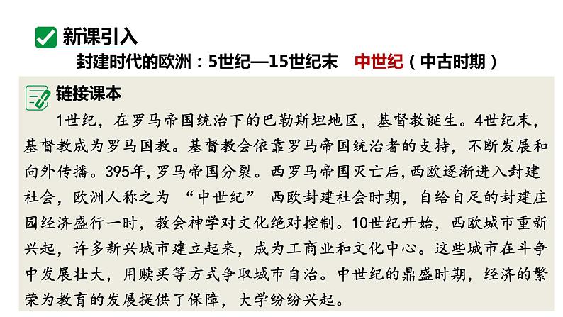 最新人教版九上历史第三单元第7课基督教的兴起和法兰克王国（课件）第7页
