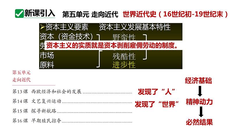 最新人教版九上历史第五单元第16课早期殖民掠夺（课件）05