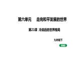最新人教版九下历史第六单元第21课冷战后的世界格局（课件）