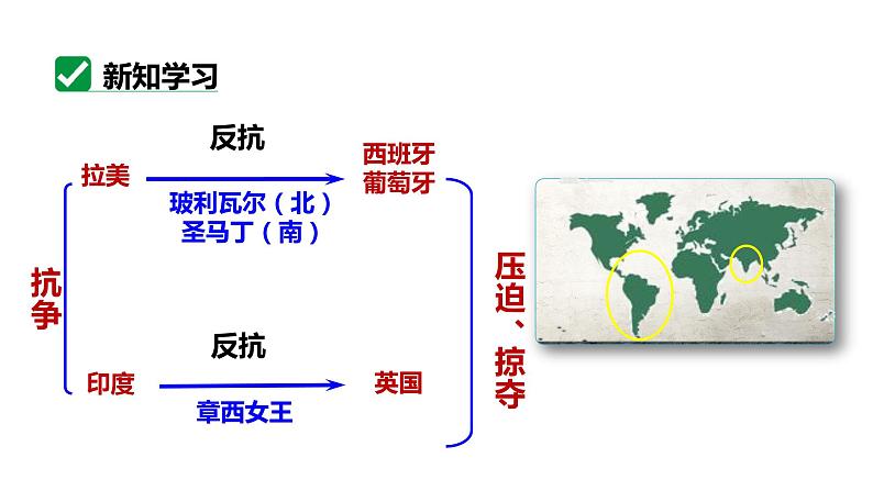 最新人教版九下历史第一单元第1课殖民地人民的反抗斗争（课件）06