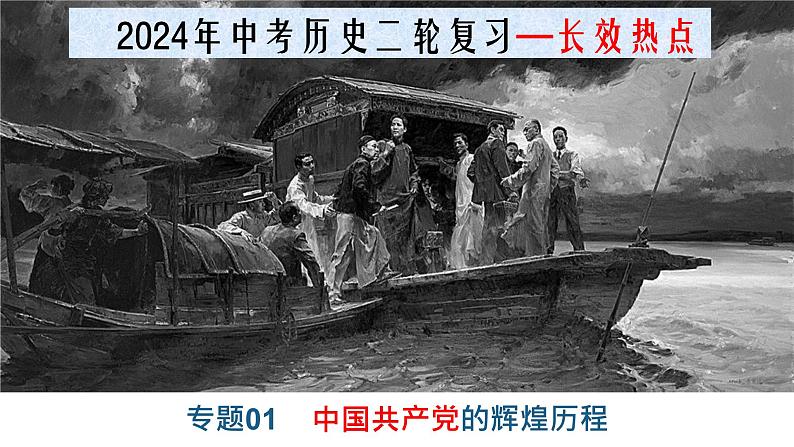 热点专题01 中国共产党的辉煌历程（课件）-中考历史热点专题解读与押题专练02