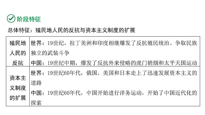 2024河北中考历史二轮中考题型研究 世界近代史 殖民地人民的反抗与资本主义制度的扩展 （课件）第4页