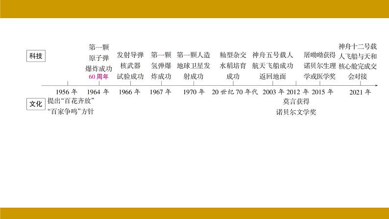 中国现代史 第六单元 科技文化与社会生活  2024年河北省中考历史二轮考点分析 （课件）第2页