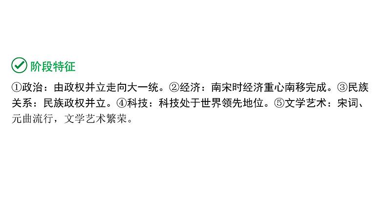 2024内蒙古中考历史二轮中考题型研究 中国古代史 辽宋夏金元时期：民族关系发展和社会变化（课件）第3页