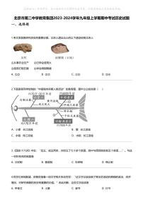 [历史]北京市第二中学教育集团2023-2024学年九年级上学期期中考试历史试题