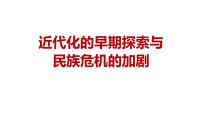 2024成都中考历史复习人教版八上历史第二单元 近代化的早期探索与民族危机的加剧 (课件)