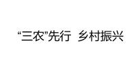 2024成都中考历史复习专题《“三农”先行乡村振兴》课件