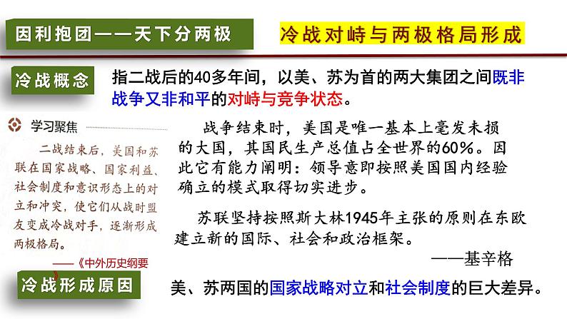 2024成都中考历史复习专题《二战后的世界变化》课件第8页