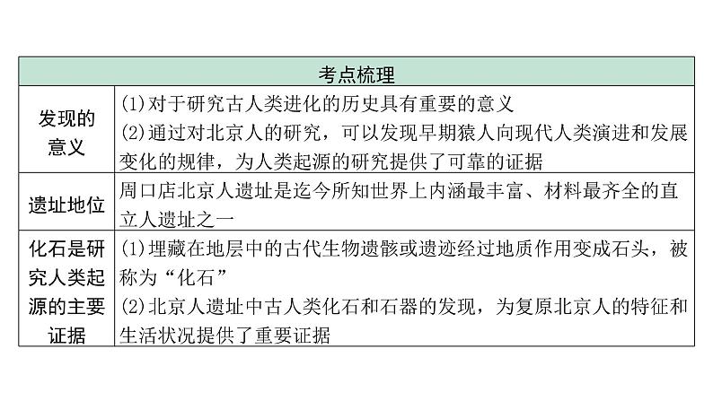 2024福建中考历史一轮复习 第一单元 史前时期：中国境内早期人类与文明的起源（课件）07