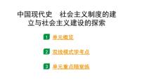 2024贵州中考历史二轮中考题型研究 中国现代史 社会主义制度的建立与社会主义建设的探索（课件）