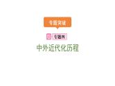 2024年中考历史二轮专题复习课件：专题四 中外近代化历程