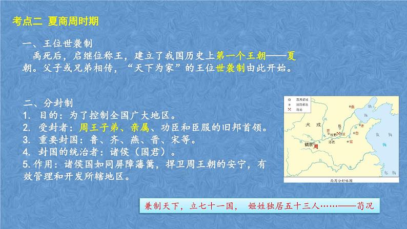 2024年中考历史二轮复习专题 中国古代史  复习课件第7页