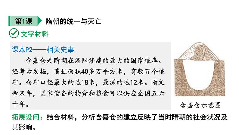 人教版七下历史第一单元 隋唐时期：繁荣与开放的时代 (2024年成都中考历史二轮复习课件)第3页