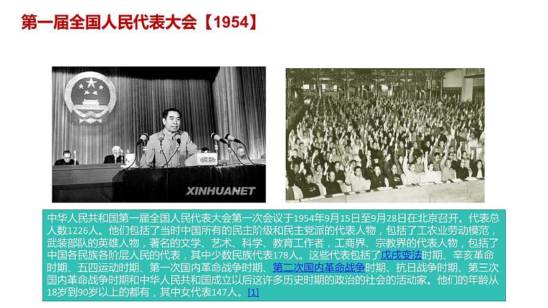 从党史纪念馆看新中国成立至今历届党重要会议 复习课件--2024年中考历史二轮复习06