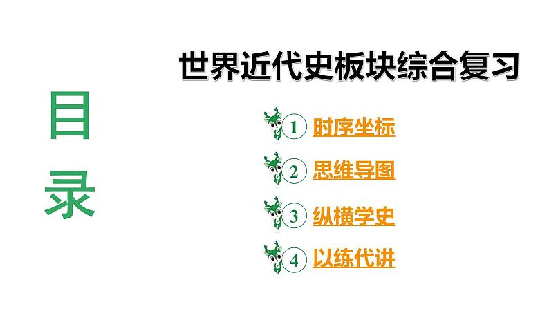 河南省2024年历史中考二轮热点备考重难专题：世界近代史板块综合复习（课件）第3页