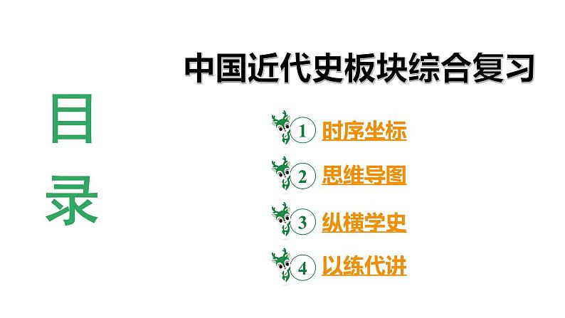 河南省2024年历史中考二轮热点备考重难专题：中国近代史板块综合复习（课件）03