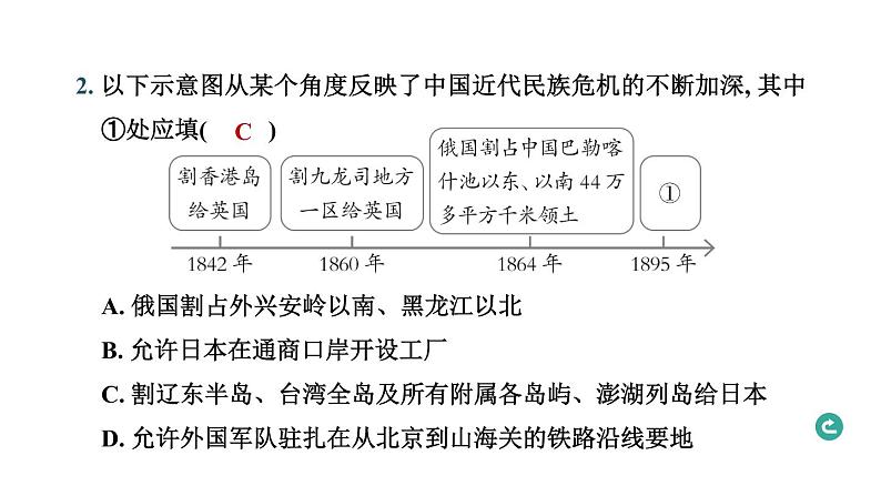 热点专题二 祖国统一是中华民族走向 伟大复兴的历史必然---备战2024中考二轮复习历史三年（2021-2023）热点专题选练课件第4页