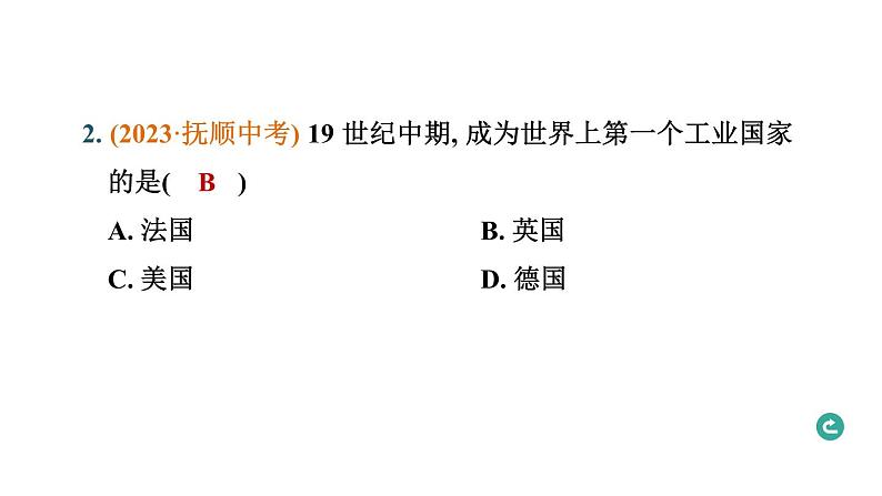 热点专题四 科技革命与经济全球化---备战2024中考二轮复习历史三年（2021-2023）热点专题选练课件04