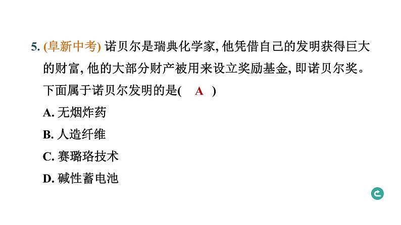 热点专题四 科技革命与经济全球化---备战2024中考二轮复习历史三年（2021-2023）热点专题选练课件07