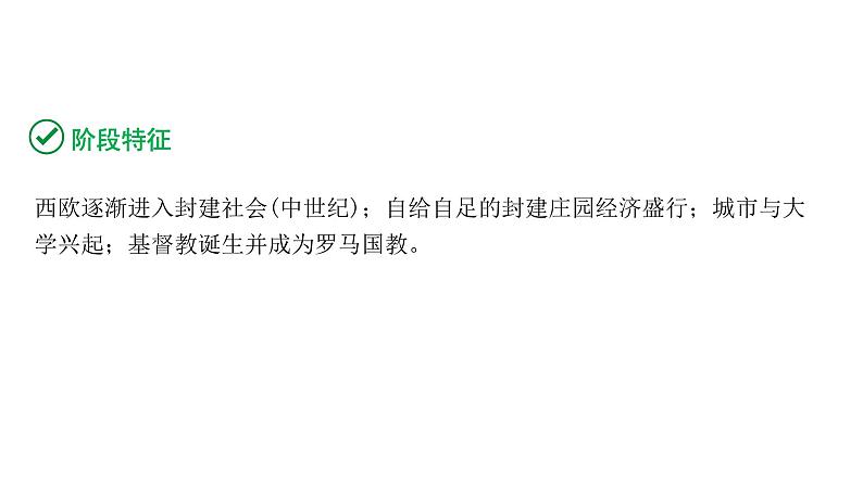 2024海南中考历史二轮中考题型研究 世界古代史 封建时代的欧洲（课件）第3页