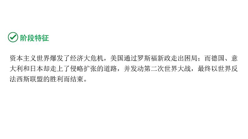 2024海南中考历史二轮中考题型研究 世界现代史 经济大危机和第二次世界大战（课件）第3页