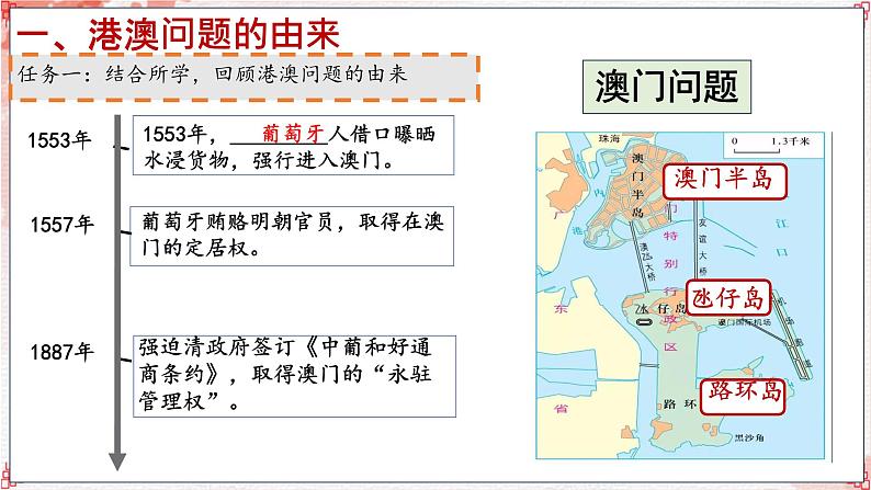 4.13 香港和澳门回归祖国 课件 2023--2024学年部编版八年级历史下学期05