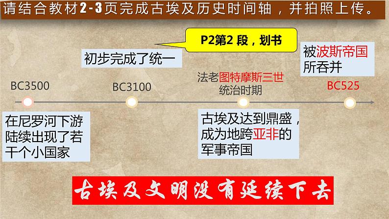 第1课 古代埃及 课件2023--2024学年部编版历史九年级上学期07