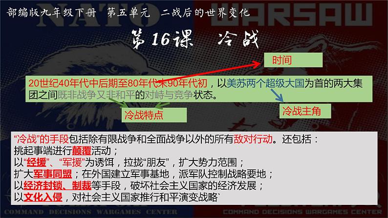 第16课冷战课件--2023-2024学年部编版历史九年级下册第2页