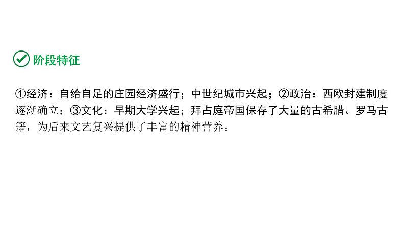 2024内蒙古中考历史二轮中考题型研究 世界古代史 封建时代的欧洲（课件）第3页