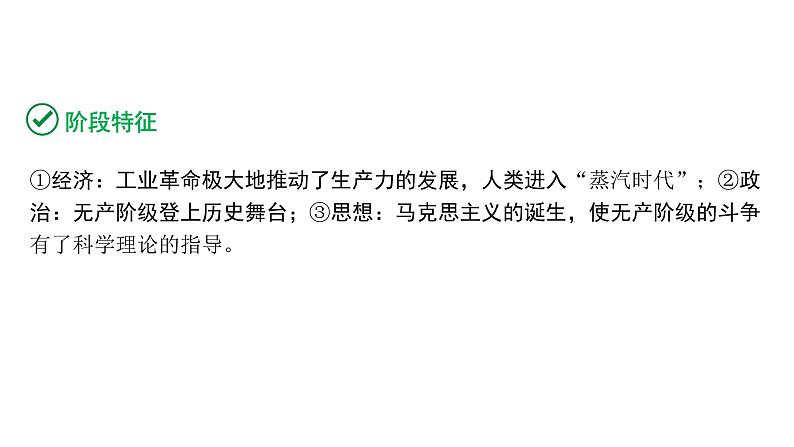 2024内蒙古中考历史二轮中考题型研究 世界近代史 工业革命和国际共产主义运动的兴起（课件）03