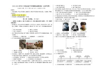 2023-2024学年初中下学期八年级历史期末模拟卷（考试版A3）【范围：八下全册】（云南）