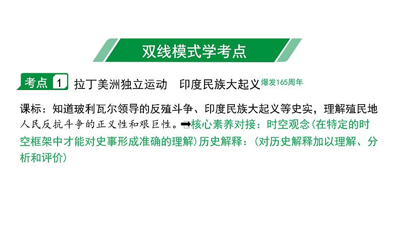 2024四川中考历史二轮中考题型研究 世界近代史 殖民地人民的反抗与资本主义制度的扩展（课件）04