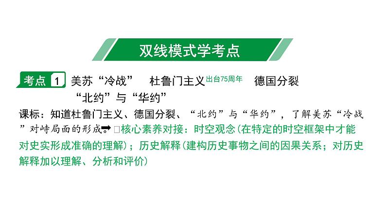 2024四川中考历史二轮中考题型研究 世界现代史 二战后的世界变化（课件）第6页