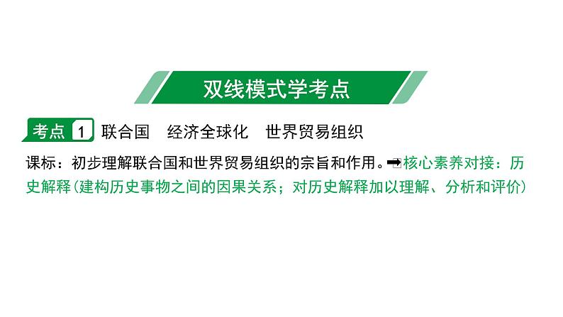 2024四川中考历史二轮中考题型研究 世界现代史 走向和平发展的世界（课件）04