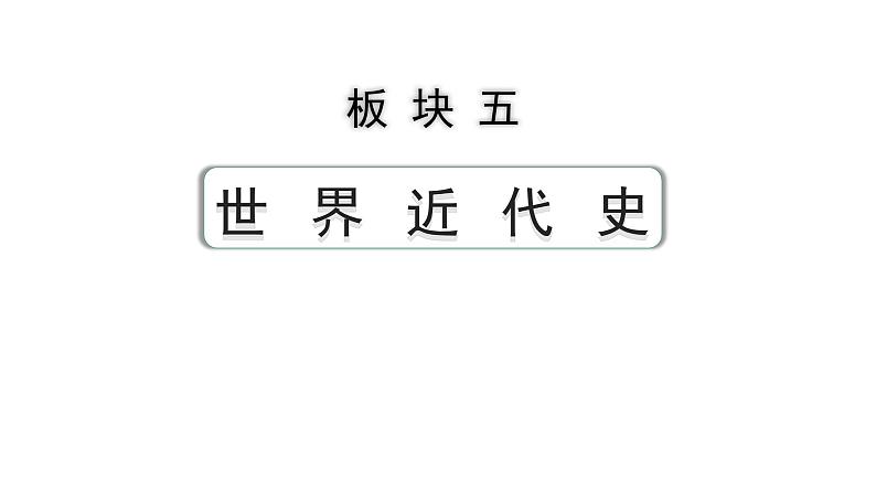 2024四川中考历史知识点研究复习专题 工业革命和国际共产主义运动的兴起 课件01