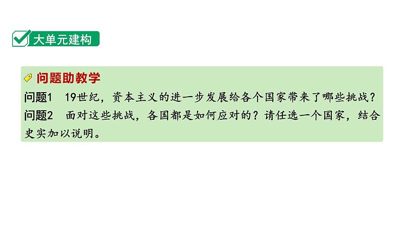 2024四川中考历史知识点研究复习专题 殖民地人民的反抗与资本主义制度的扩展 课件第4页