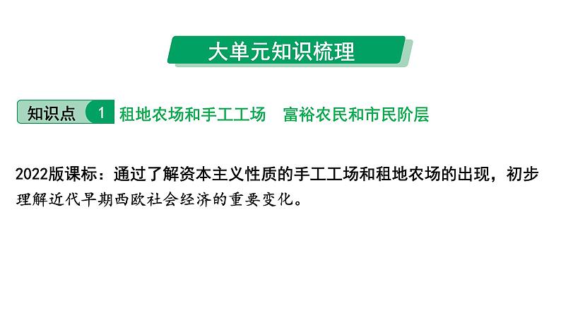 2024四川中考历史知识点研究复习专题 走向近代 课件第8页