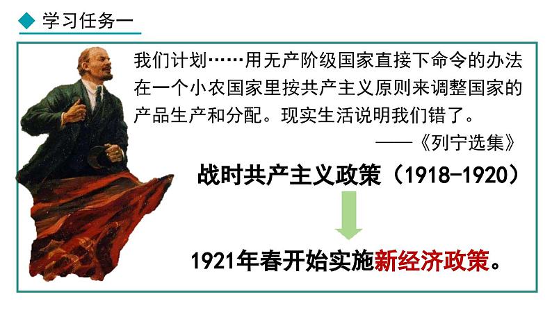 部编版九年级下册历史课件 第11课 苏联的社会主义建设第7页