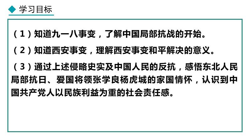 部编版八年级历史上册课件 第18课  从九一八事变到西安事变04