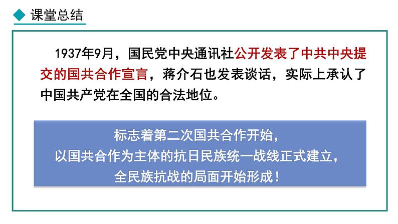 部编版八年级历史上册课件 第19课 七七事变与全民族抗战第7页