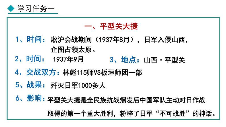 部编版八年级历史上册课件 第21课 敌后战场的抗战04