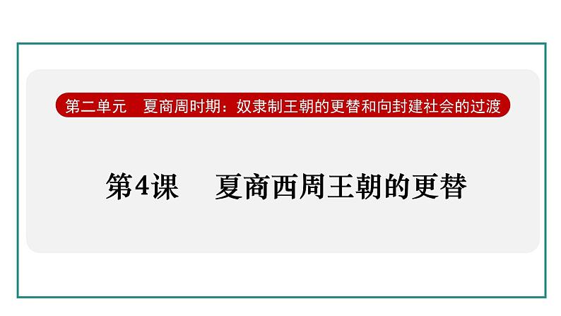 2.4 夏商西周王朝的更替(课件) 2024-2025学年统编版历史(2024)七年级上册02