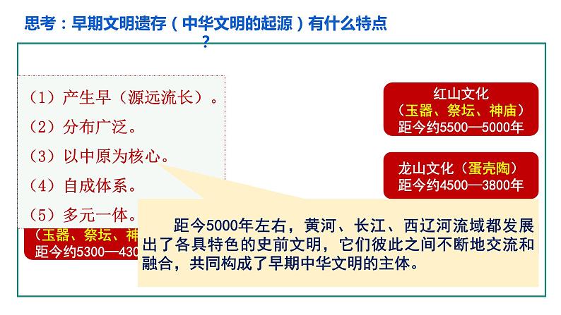 1.3 中华文明的起源(课件) 2024-2025学年统编版历史(2024)七年级上册08