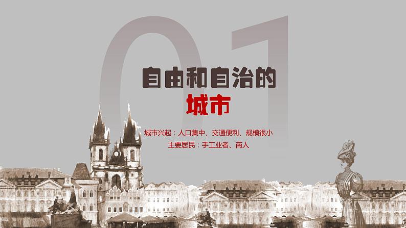 第9课 中世纪城市和大学的兴起 课件---2024-2025 部编版历史九年级上册07